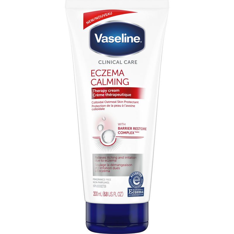Vaseline Eczema Calming Therapy Body Cream Fragrance-Free, 200mL