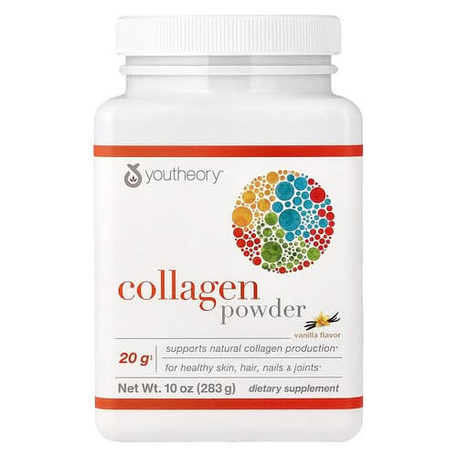 Youtheory Collagen Powder with Vitamin C and Biotin 231g