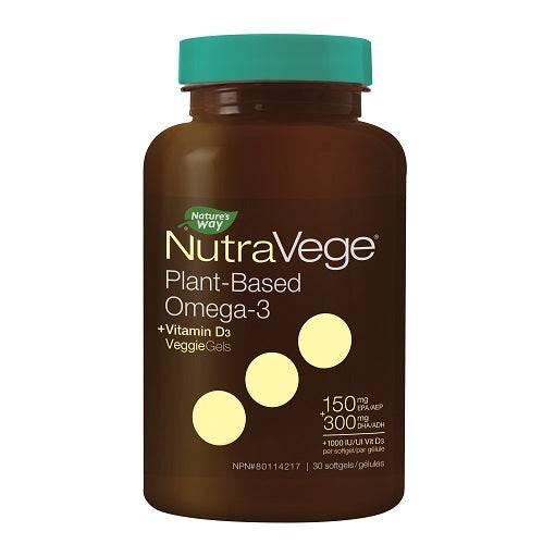 Nature's Way NutraVege Plant-based Omega-3 30 softgel