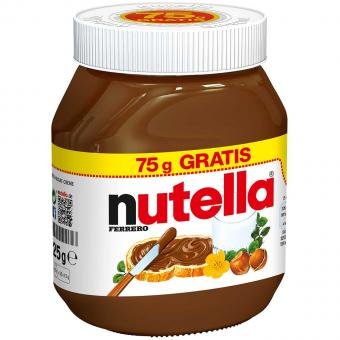 NUTELLA CHOCOLATE SPREAD JAR 825G