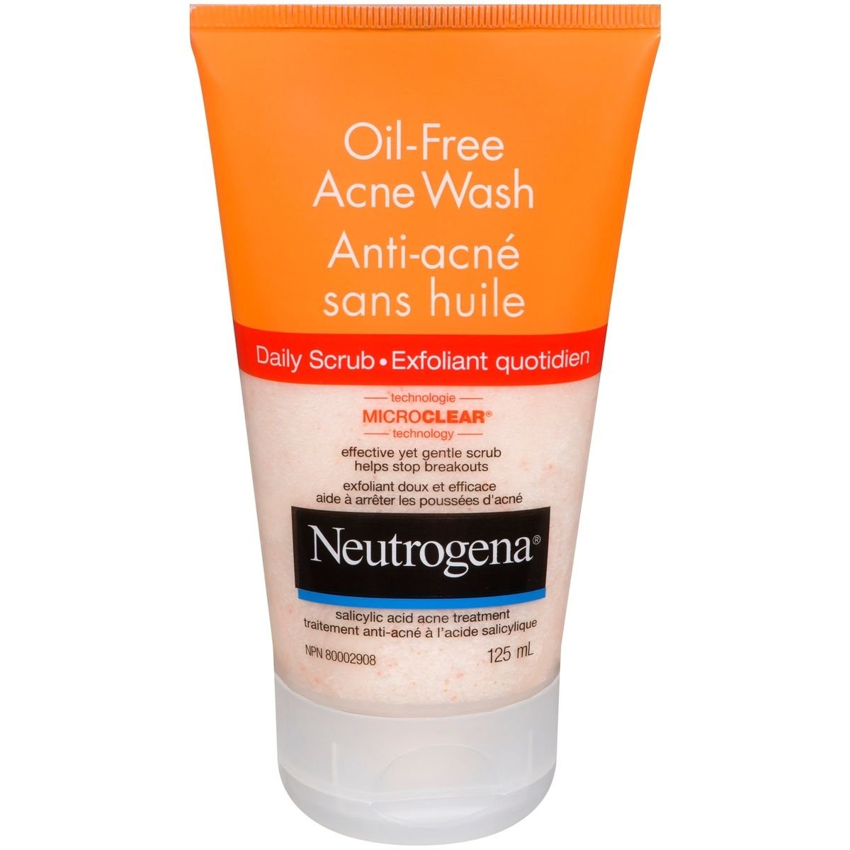 Neutrogena Oil-Free Acne Wash Daily Scrub 125ml