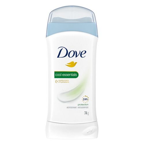 Dove Cool Essentials Invisible Solid Antiperspirant 74g