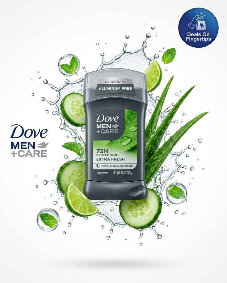 Dove Men + Care 72h Protection Extra Fresh Deodorant 85g