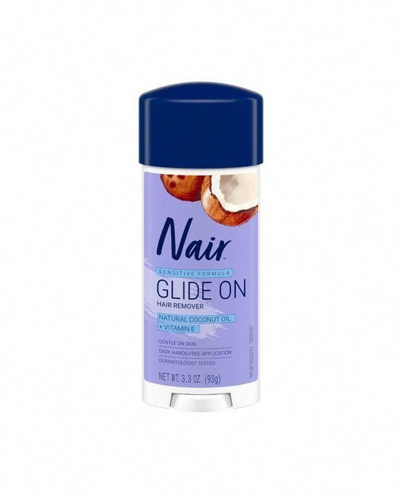 Nair Glides Away Hair Remover for Bikini, Arms & Underarms, 93 g