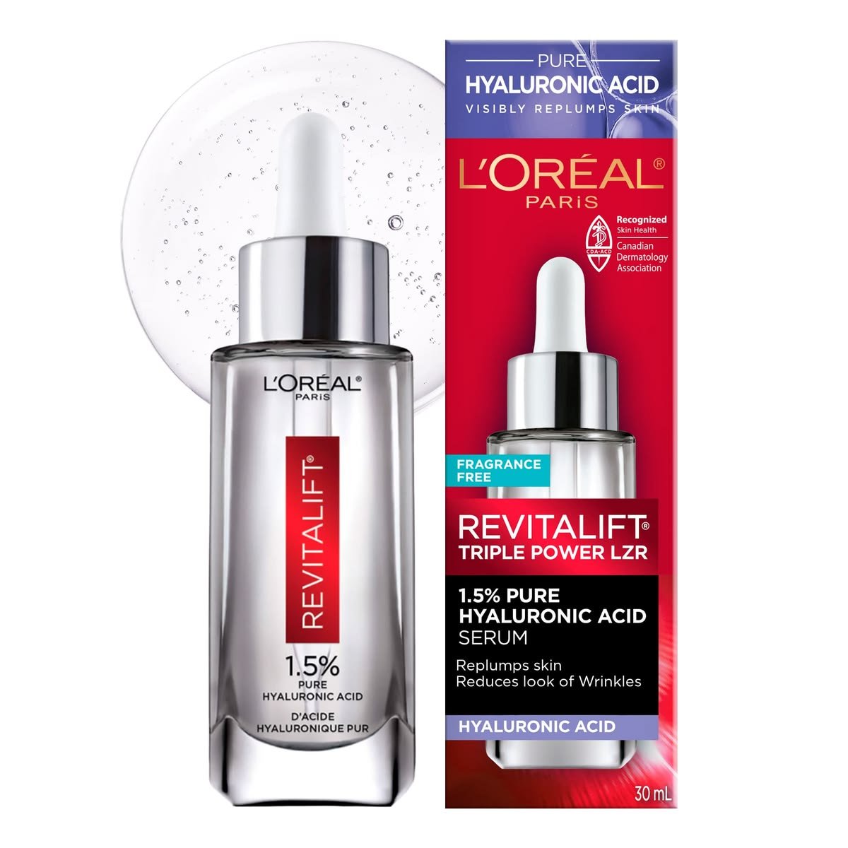 L’Oréal Paris 1.5% Pure Hyaluronic Acid Serum 30ml