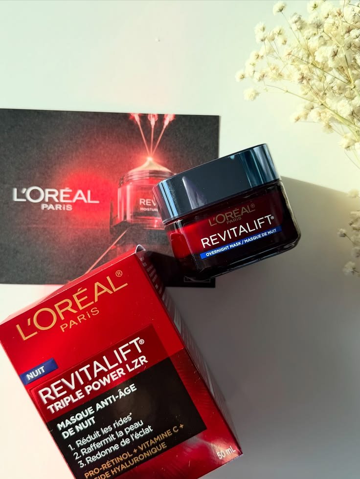 L’Oréal Paris Revitalift Triple Power Overnight Mask – 50ml