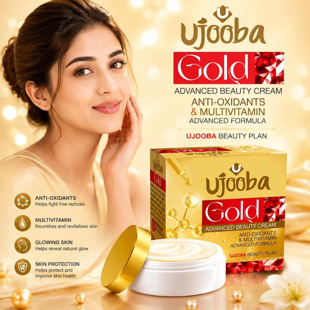 Ujooba Gold Advanced Beauty Cream